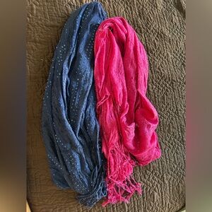 Justice Sparkle Sequin Scarves Set of 2